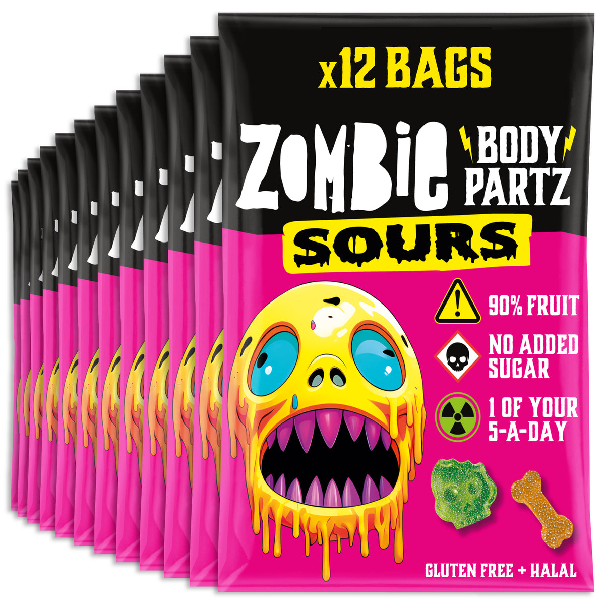 Zombie Sour Gummies 35g bag