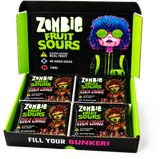 Zombie Cola Chaos Fruit Sours box of 20 bags
