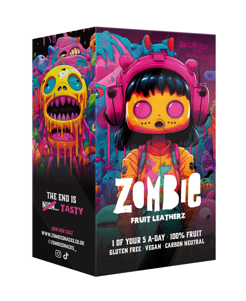 Strawberry & Blackberry Zombie Snacks